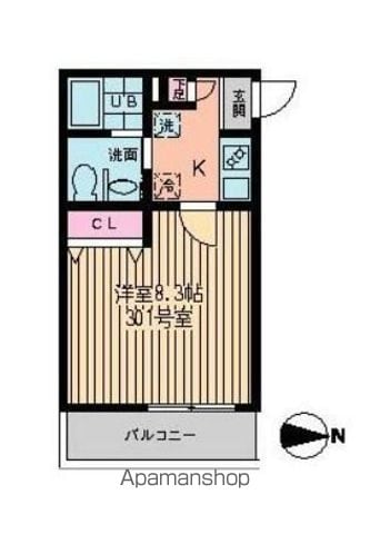 プログレッソ三鷹の間取り写真