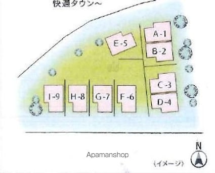 ヤマイチテラス西庄[3LDK/77m2]の配置図