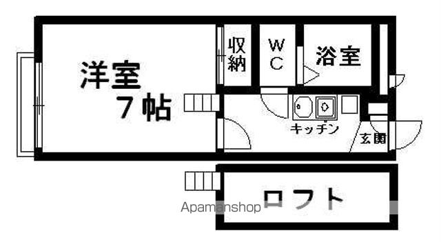 レオパレスピュアガーデンIIの間取り写真