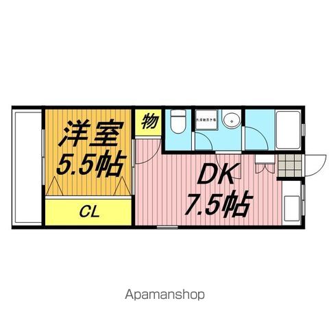 きよしコーポの間取り