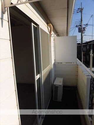 シャルマン東松江[1K/16.12m2]のバルコニー