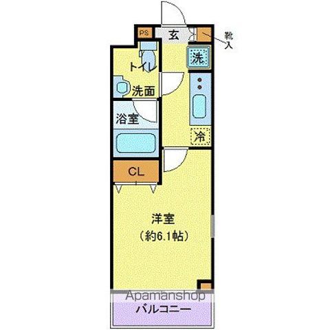 大田区下丸子のマンションの間取り