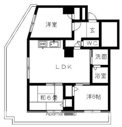リベックス[3LDK/1m2]の間取図