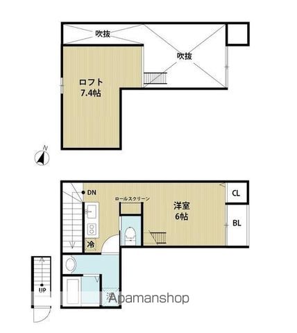 ハーベスト蘇我の間取り写真