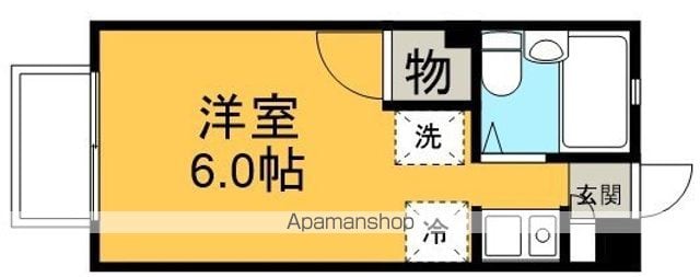 クレスト新宿の間取り写真