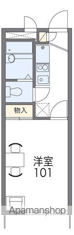 レオパレス川島の間取り写真