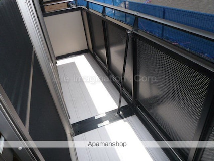 グリーンタウンＥ棟[1LDK/45.55m2]のバルコニー