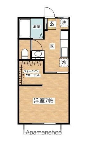 ポートハイツ俊の間取り写真