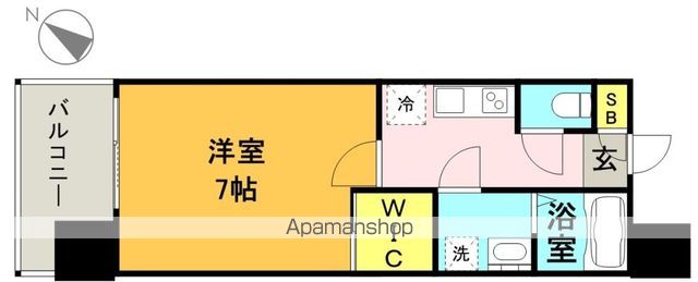 サヴォイ　グランデ　ウォーターサイドの間取り