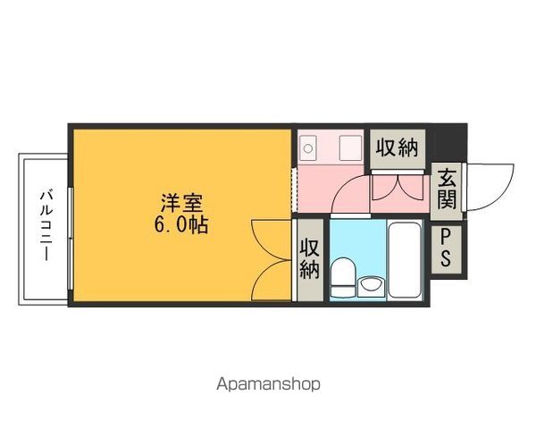 アルファ枝川の間取り写真