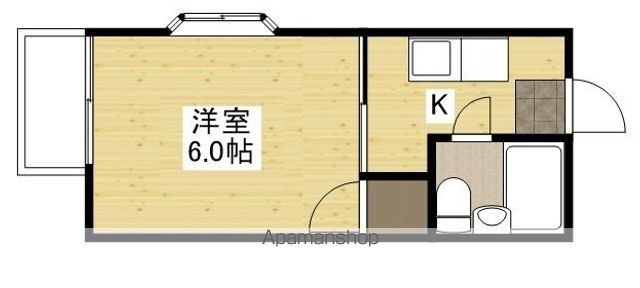 ファミーユあそうの間取り写真