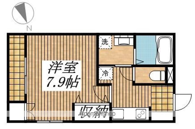 立川市高松町のマンションの間取り