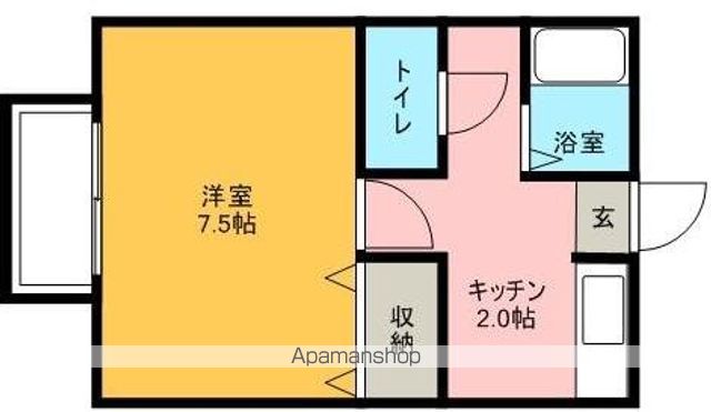 コーポ青雲の間取り