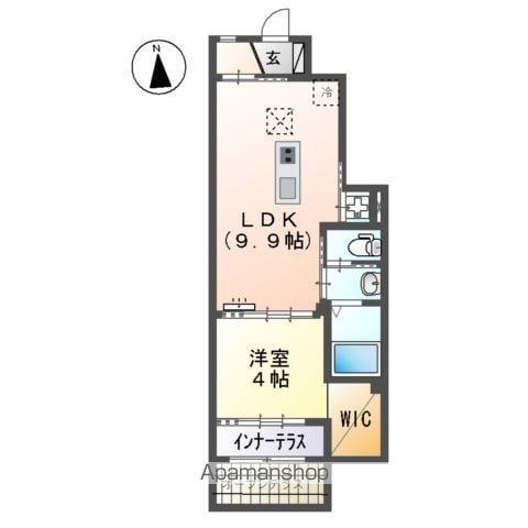 GNO.1 四方良の間取り写真