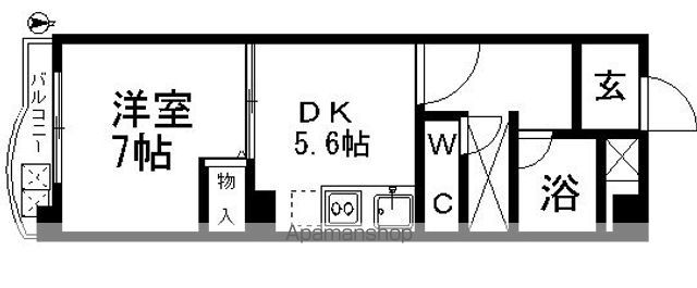 アーバンライフ金山IIの間取り写真
