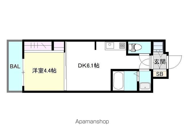 SOAR堺綾之町の間取り写真