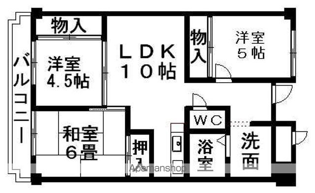 【ファーストコーポ幕張本郷の間取り】