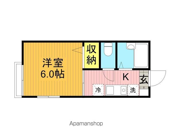 コーポいずみの間取り写真