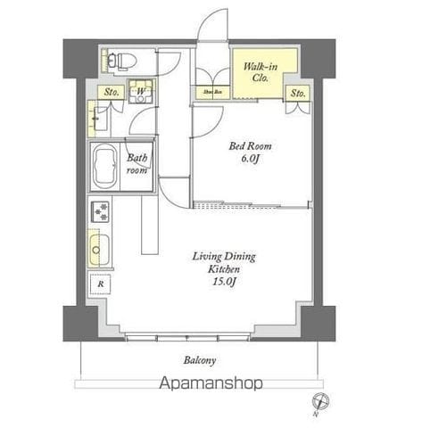 【プライムメゾン千葉新町の間取り】