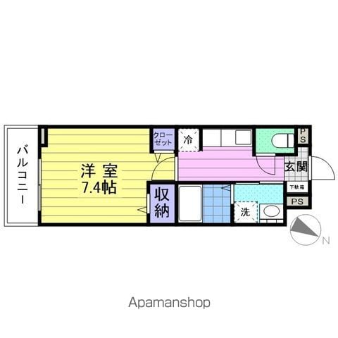ホクレア エコルIIIの間取り写真