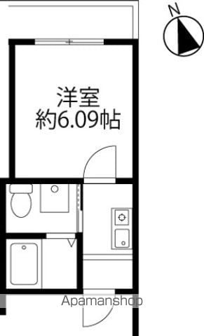 カインドネス本厚木の間取り写真