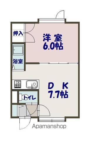 ハイツYOUトピアの間取り写真