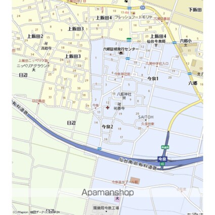 ロイヤルシャトー今泉Ｂ[3DK/55.4m2]の周辺3