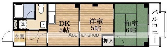 尚栄ドムスの間取り写真