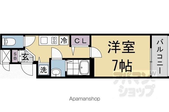 アドバンス京都烏丸町の間取り写真