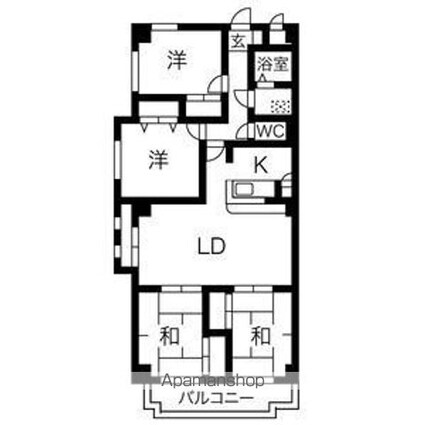 ラシエールＲ＆Ｉ[4LDK/91.82m2]の間取図