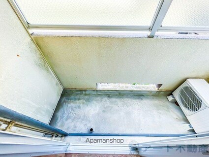 カーサジューロ[1R/16.82m2]のバルコニー
