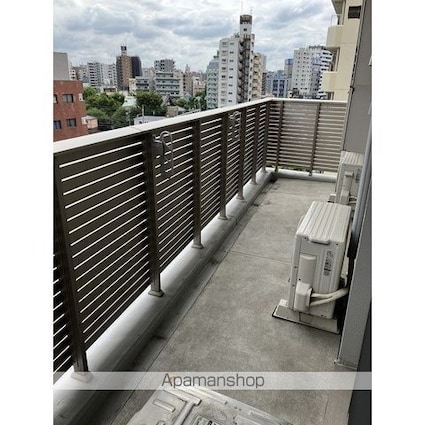 Ｎーｆｌａｔｓ三ノ輪[1LDK/51.66m2]のバルコニー