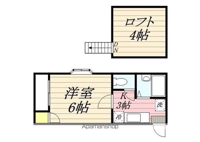 フォレスト竹下の間取り