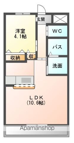 メルヴェール　エストの間取り