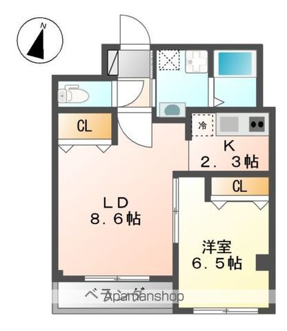 エルフ湘南の間取り写真
