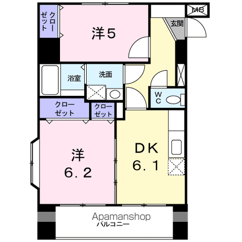 オーレオールの間取り