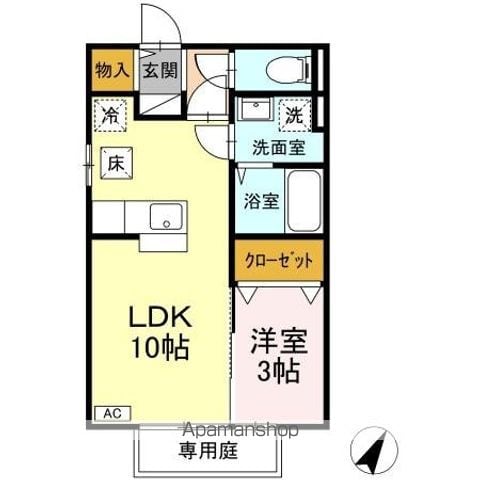 セジュール昴の間取り写真