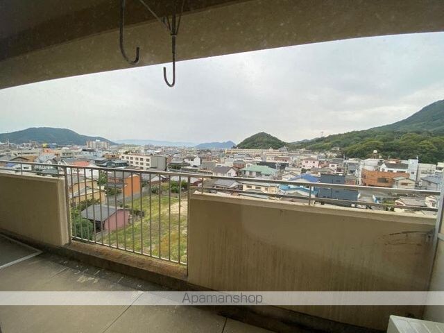 香川県高松市香西本町[2LDK/51.03m2]のバルコニー
