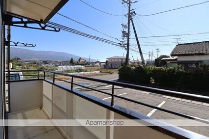 ニューセジュール・夢　Ａ[3K/55.42m2]のバルコニー