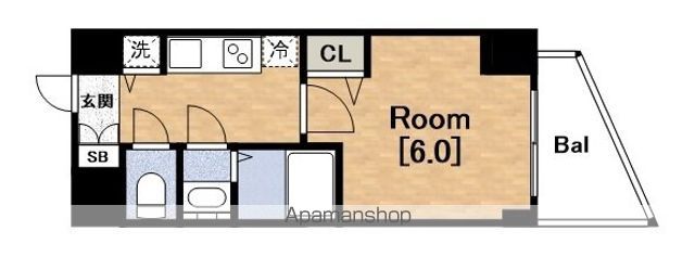 S−RESIDENCE堺筋本町UNOの間取り写真