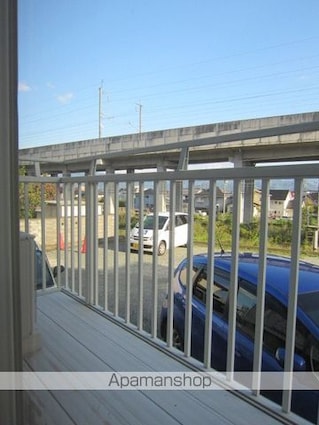 ハイツヤマダ[1K/26.5m2]のバルコニー