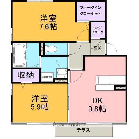 アーク ホンダの間取り写真