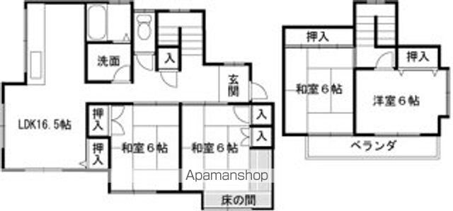 嶋岡様一戸建[4LDK/101.44m2]の間取図