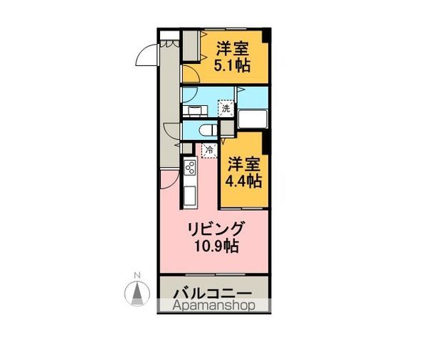 JP NOIE 円山表参道の間取り写真