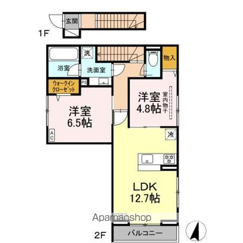 KOMFORTAの間取り写真