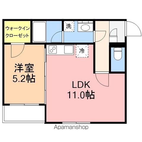 AMBERの間取り写真
