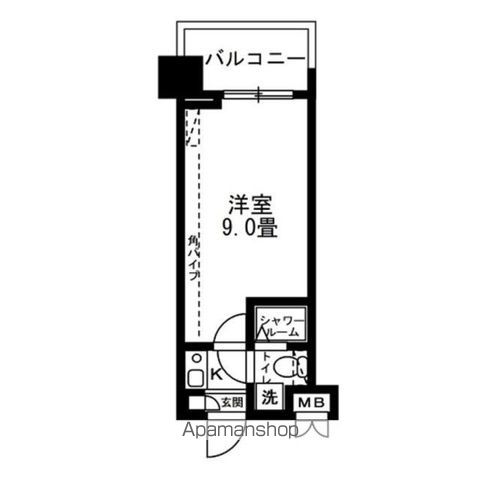 レジディア錦糸町の間取り