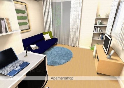 レジディア市谷薬王寺[1K/19.67m2]のリビング・居間2