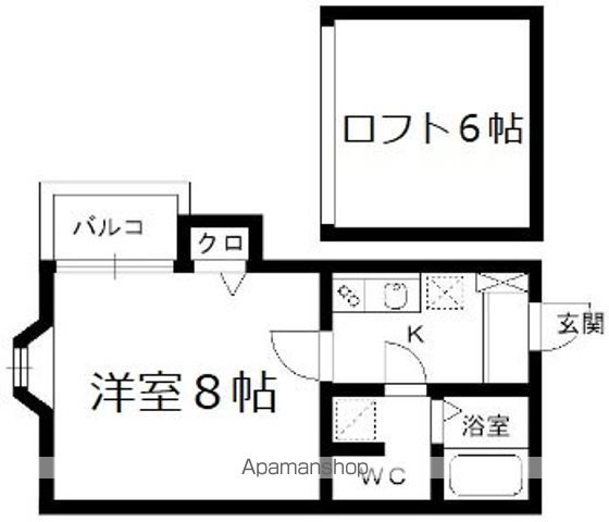 【ピュア箱崎東参番館の間取り】