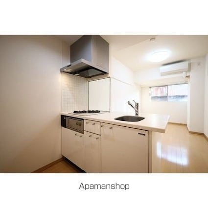 東京都杉並区下高井戸３丁目[1LDK/32.55m2]のキッチン